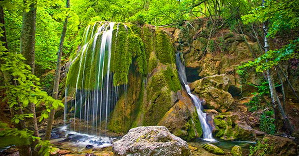Водопад "Серебряные струи"